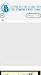Mobile Screenshot of littlesistersofthepoorconnecticut.org